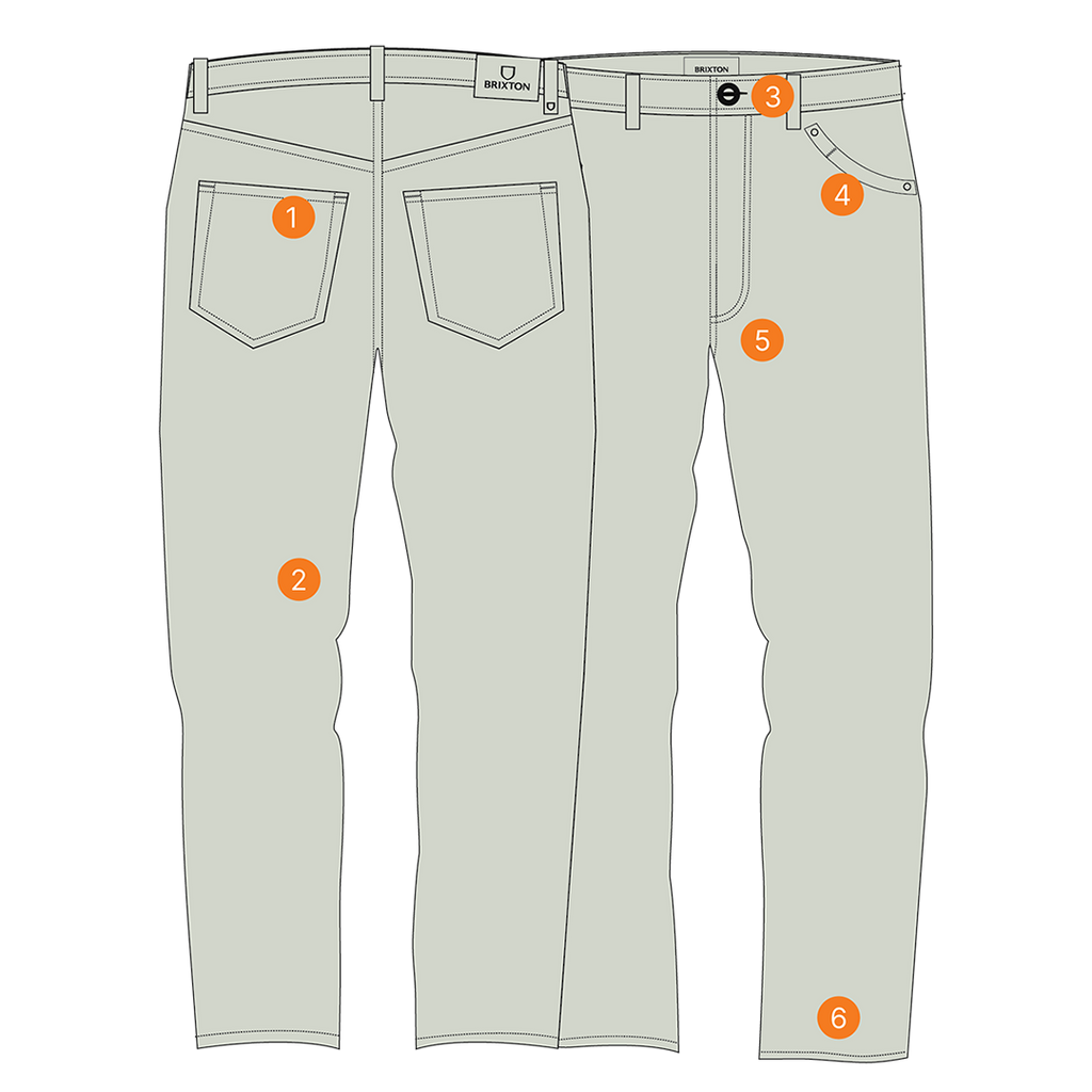 Builders 5-Pocket Stretch Pant