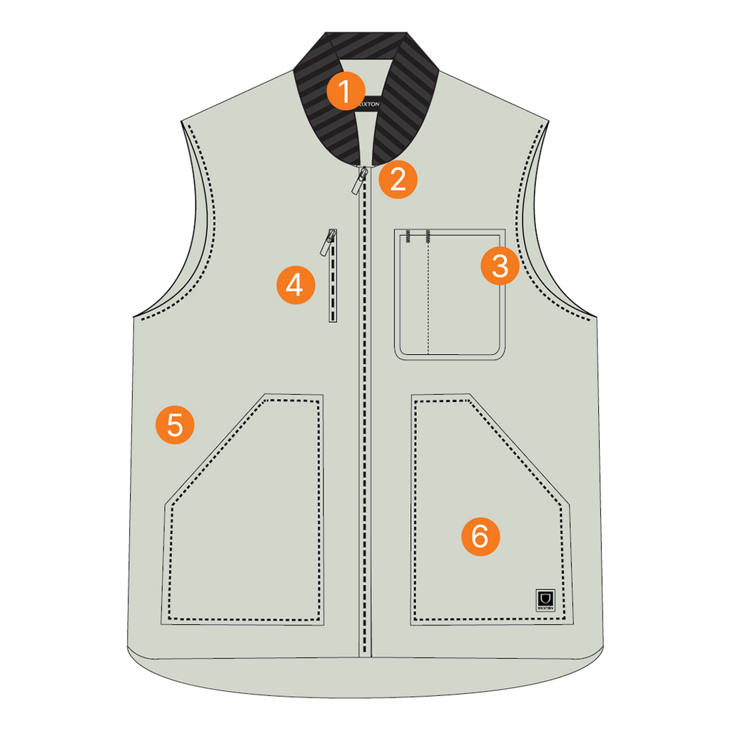 Builders Abraham Reversible Vest