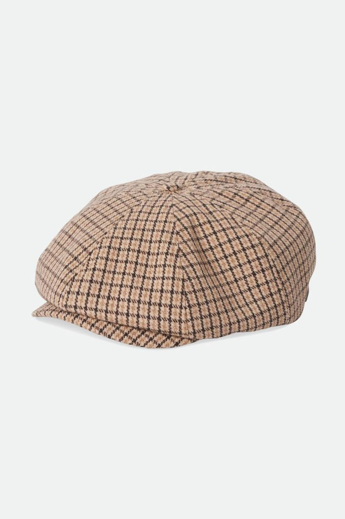 Brixton Brood Newsboy Cap - Sand/Desert Palm