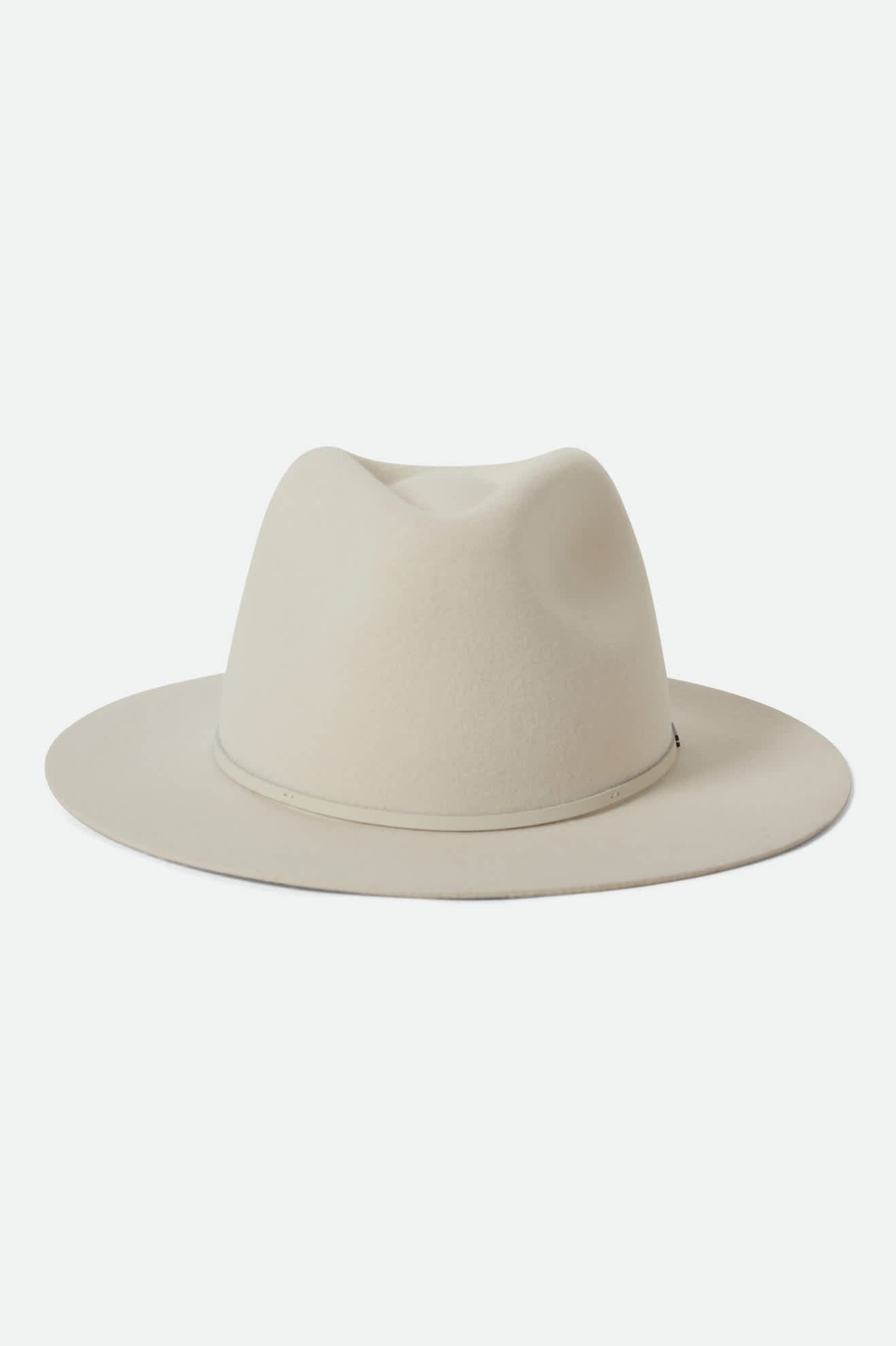 Women's Wesley Fedora in the color Off White - Additional Laydown image