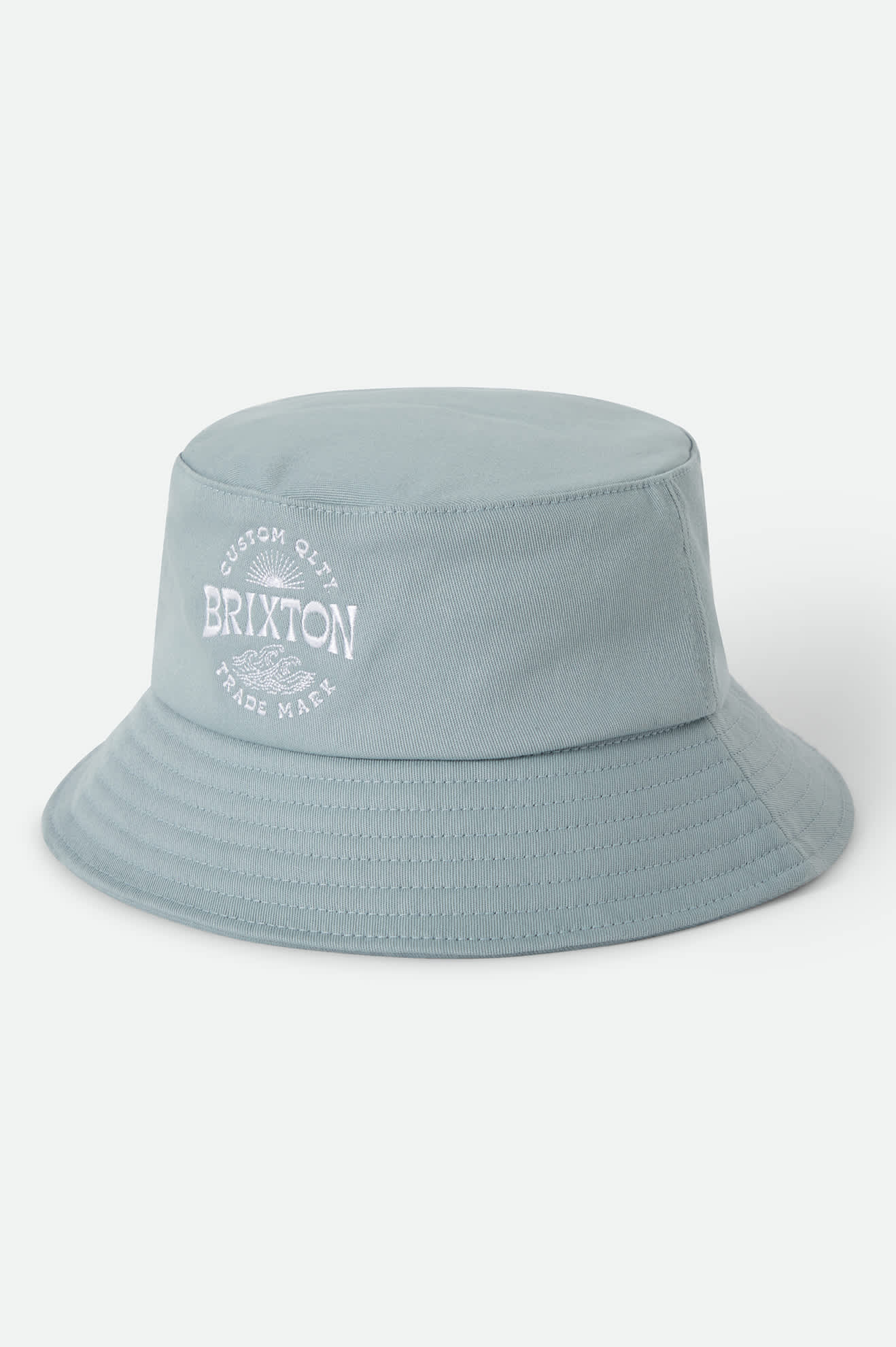 Unisex Current Packable Bucket Hat in the color Desert Sage - Front Product Laydown Image