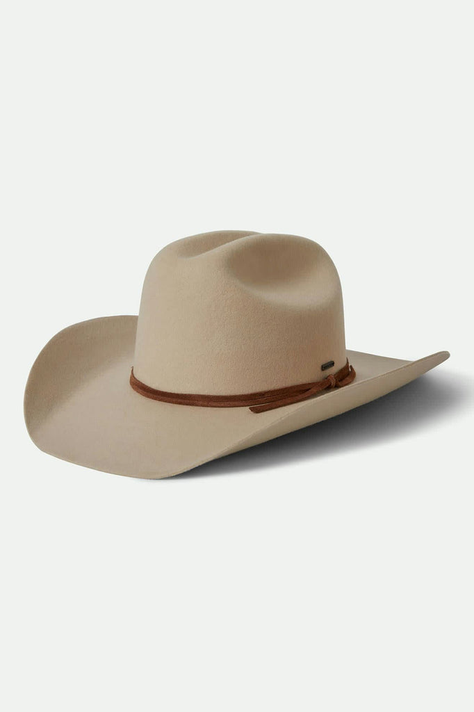 Unisex Laredo Cowboy Hat in the color Bone - Front Product View