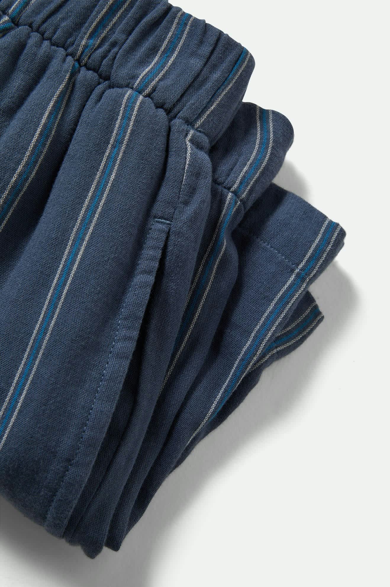 Women's Wandering Short in the color Berring Sea/White - Additional Laydown image