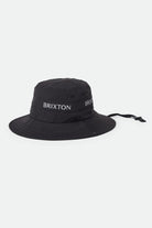 Unisex Journey Safari Hat in the color Black - Front Product Laydown Image