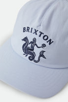 Unisex Sea Gal Snapback in the color Blue Aura - Additional Laydown image
