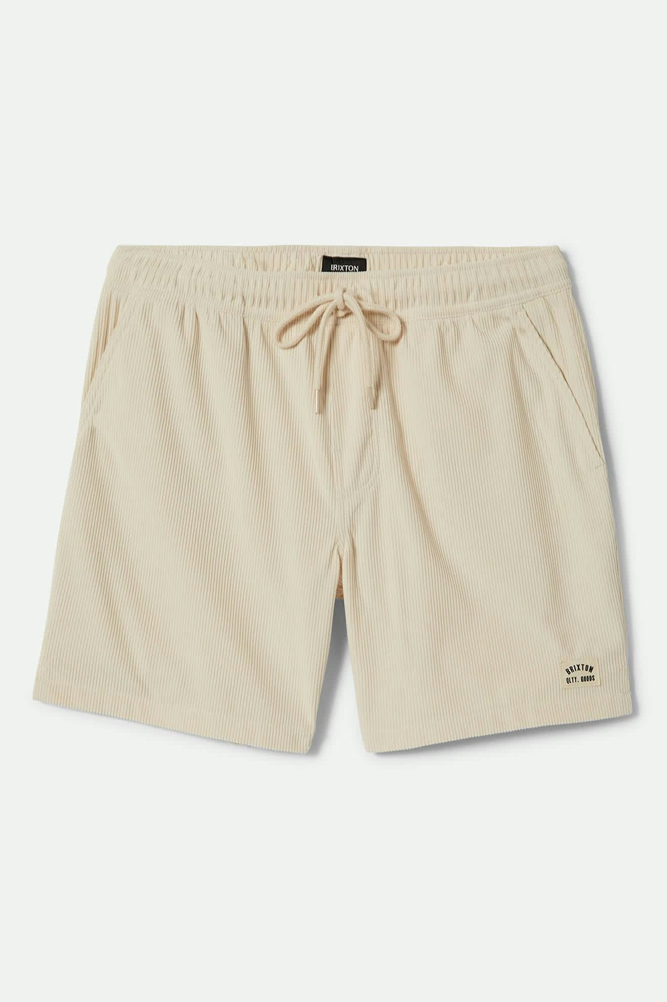 Men's Everyday Corduroy Short in the color Whitecap - Front Product View