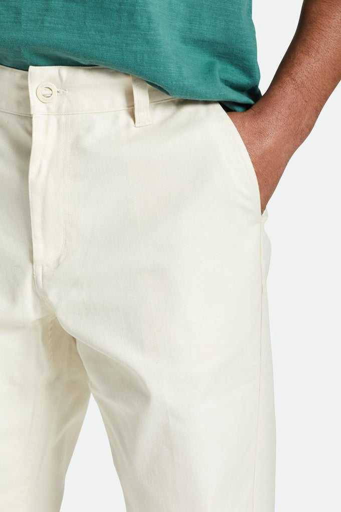 Brixton Choice Chino Relaxed Pant - Whitecap