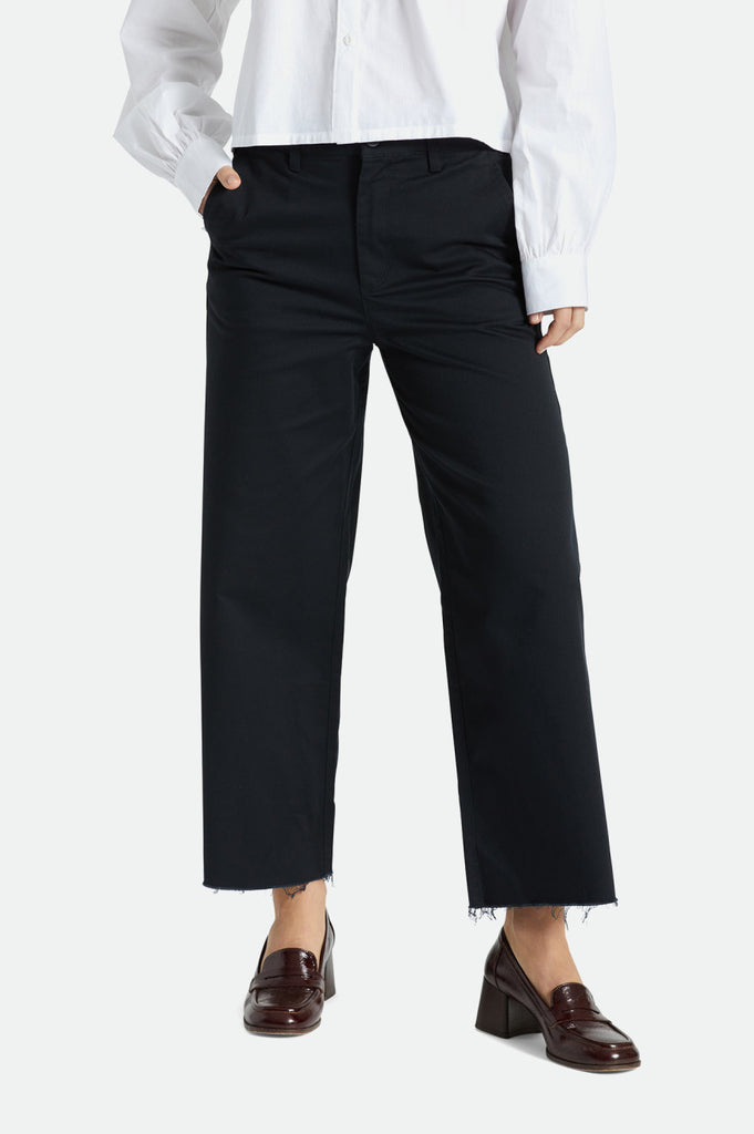 Brixton Victory Wide Leg Pant - Black