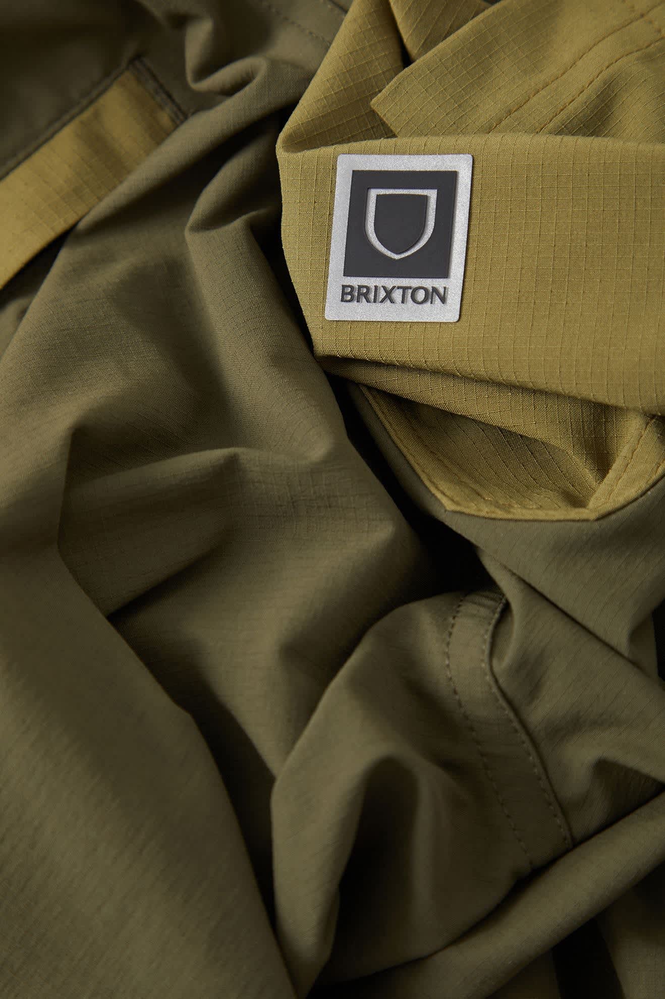 Men's Journey Utility Pant in the color Dark Olive/Olive Surplus - Additional Laydown image
