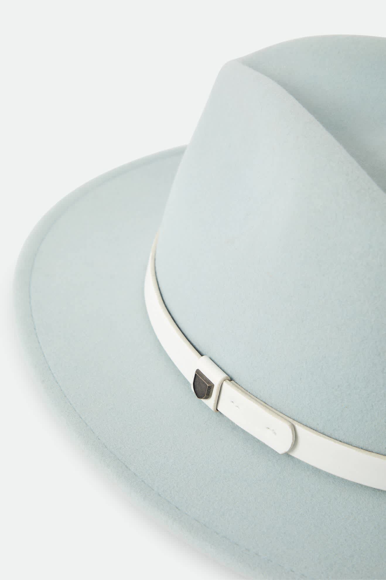 Unisex Messer Fedora in the color Seagrass/Whitecap - Additional Laydown image