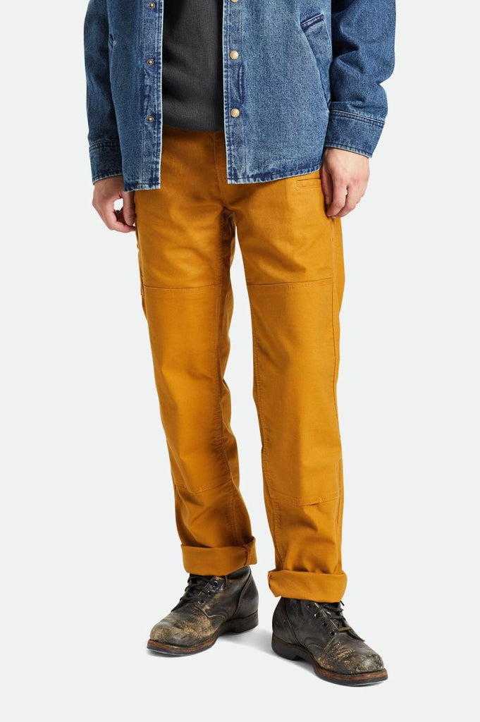 Brixton Builders Carpenter Stretch Pant - Golden Brown