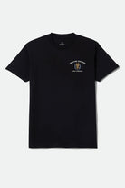 Men's Covall Standard T-Shirt in the color Black - Front Product Laydown Image