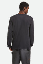 Men's Ford Mud Marathon L/S Standard T-Shirt in the color Burnt Rubber - Men's Back View