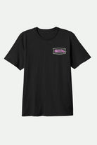 Men's Lightning S/S Standard T-Shirt in the color Black - Front Product View
