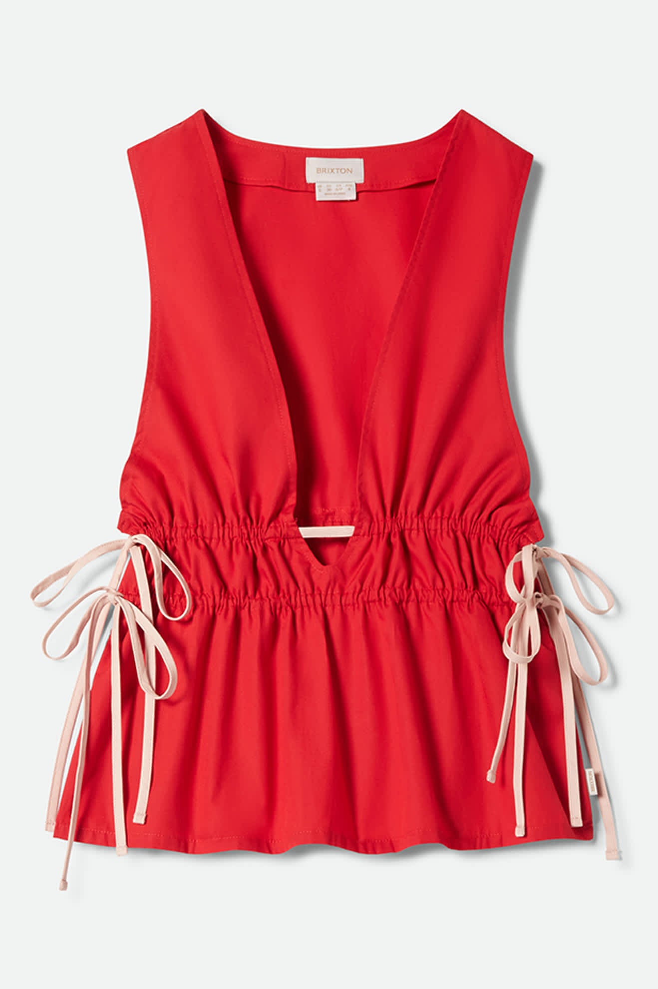 Women's The Bells Top in the color Adrenaline Rush - Front Product Laydown Image