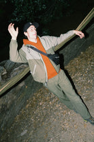 Men's Journey Zip Jacket in the color Dark Olive/Olive Surplus - Men's Lifestyle 2.0