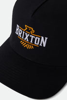 Unisex Skywind Netplus Trucker Hat in the color Black/Black - Additional Laydown image