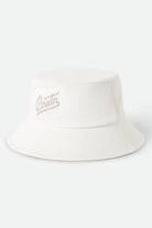Unisex Eldon Packable Bucket Hat in the color Off White/Beige - Front Product Laydown Image