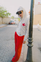 Women's The Mercer Wide Leg Trouser Pant in the color Washed Adrenaline Rush - Men's Lifestyle image