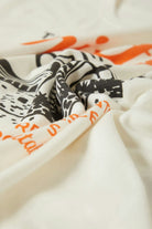 Women's Brixton Motel Muscle Tank in the color Off White - Additional Laydown image