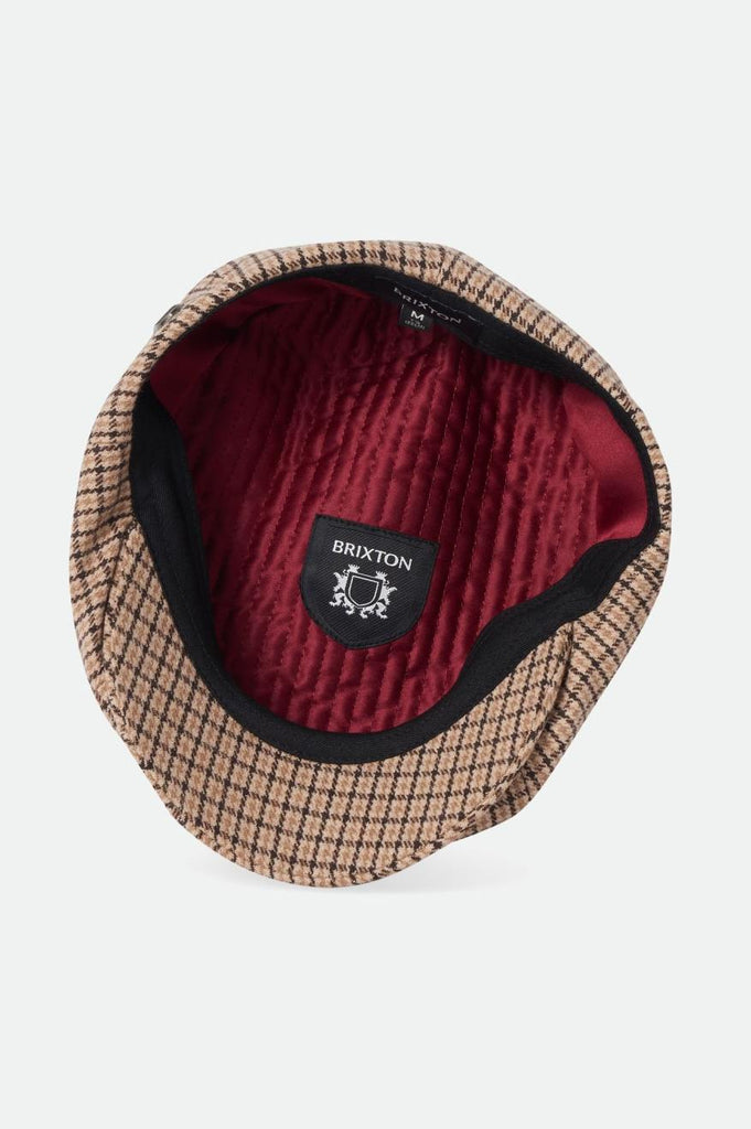 Brixton Brood Newsboy Cap - Sand/Desert Palm