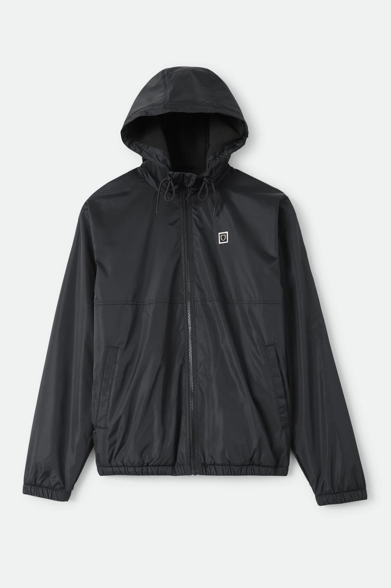 Men's Claxton Lined Jacket in the color Black - Front Product Laydown Image
