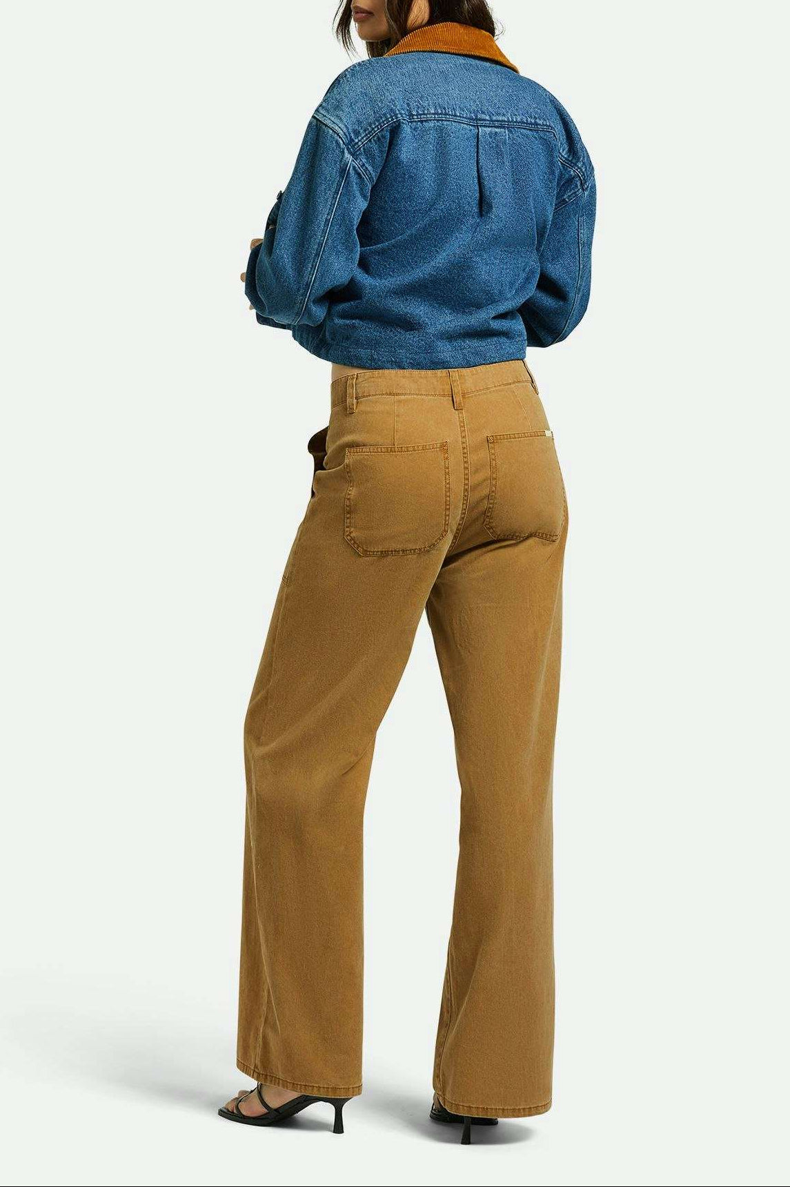 Women's Back Fit Image | Vintage Military Lightweight Pant - Washed Copper