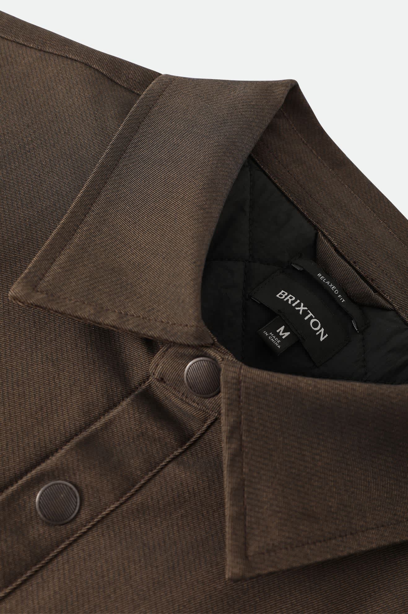Men's Builders Stretch Lined Jacket in the color Earth - Additional Laydown image