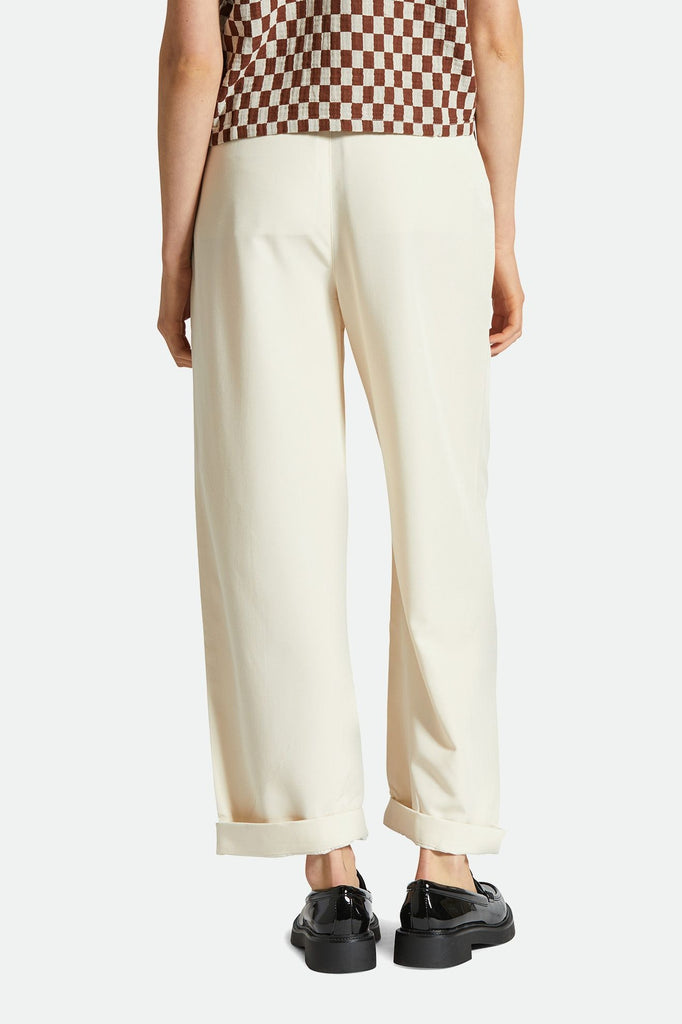 Women's Fit, Back View | Victory Trouser Pant - White Smoke