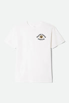 Men's Morado Short Sleeve Standard T-Shirt in the color White - Front Product Laydown Image