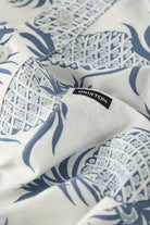 Men's Charter Print Shirt in the color Off White Pineapple - Additional Laydown image