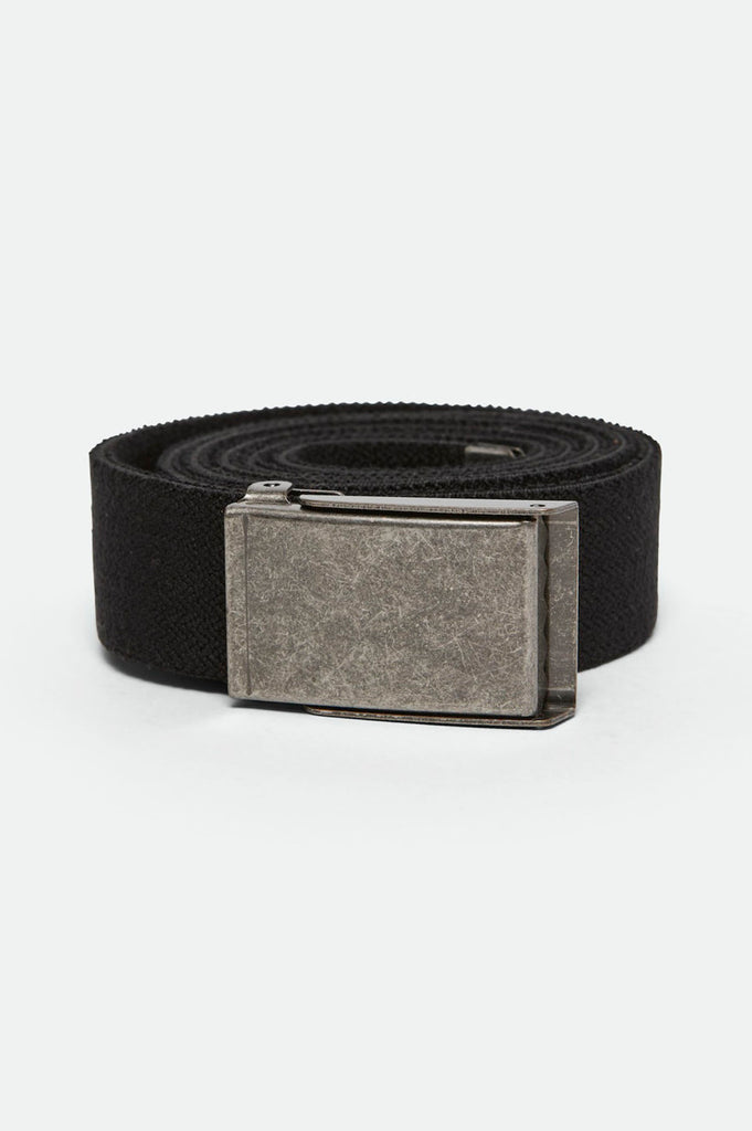 Brixton Unisex Stretch Web Belt - Black | Main