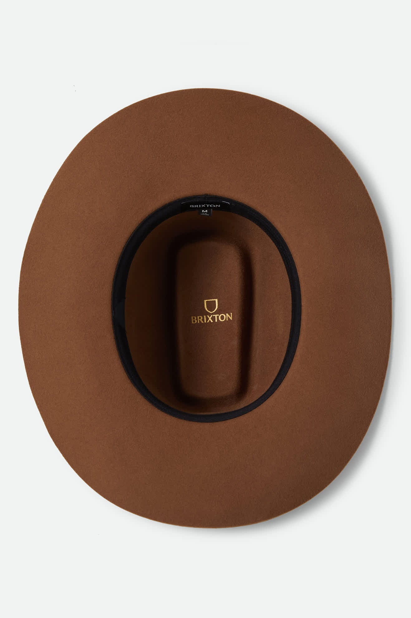 Unisex Prescott Brick Top Cowboy Hat in the color Toffee - Additional Laydown image