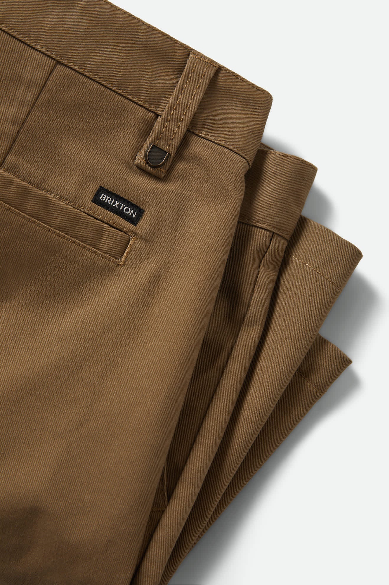 Men's Santo Chino Short in the color Khaki - Additional Laydown image