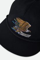 Unisex Free Snapback in the color Black - Additional Laydown image