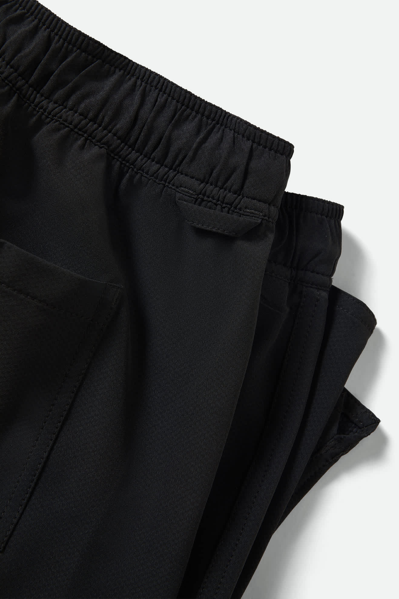 Men's Journey Active Short in the color Black - Additional Laydown image