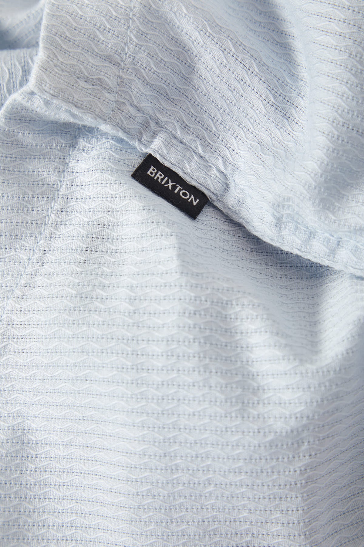 Men's The Vintage Short Sleeve Shirt in the color Blue Aura - Additional Laydown image