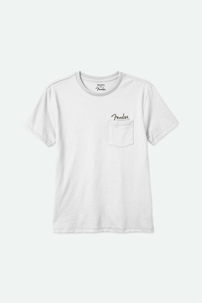 Brixton Men's Fender Volume S/S Pocket T-Shirt - White | Main