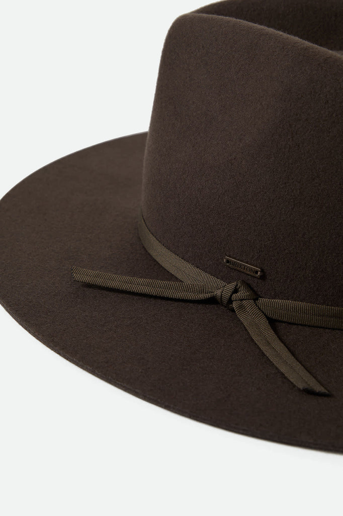 Unisex Cohen Cowboy Hat in the color Brown - Additional Laydown image