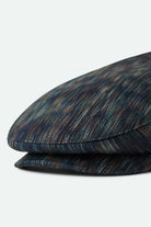 Unisex Hooligan Flat Cap in the color Multi Brush Pattern - Additional Laydown image