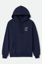 Women's Two Boots Women's Hood in the color Navy - Front Product Laydown Image