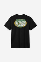 Brixton Men's Bass Brains Swim S/S Standard T-Shirt - Black | Back