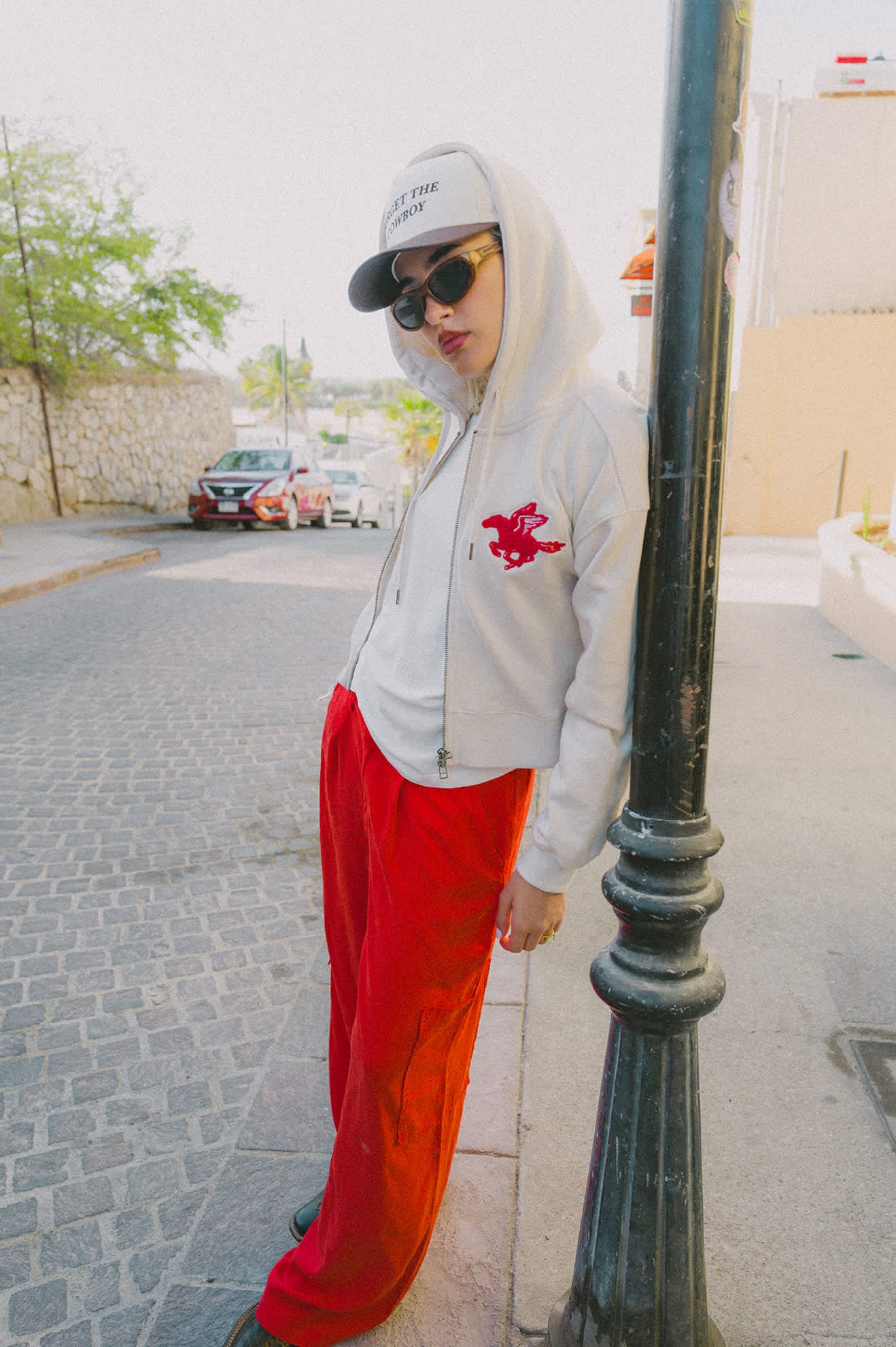 Women's Pegasus Zip Hood in the color Whitecap - Men's Lifestyle image