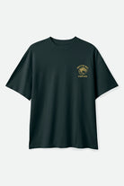Men's Greer Standard T-Shirt in the color Forest Green - Front Product Laydown Image