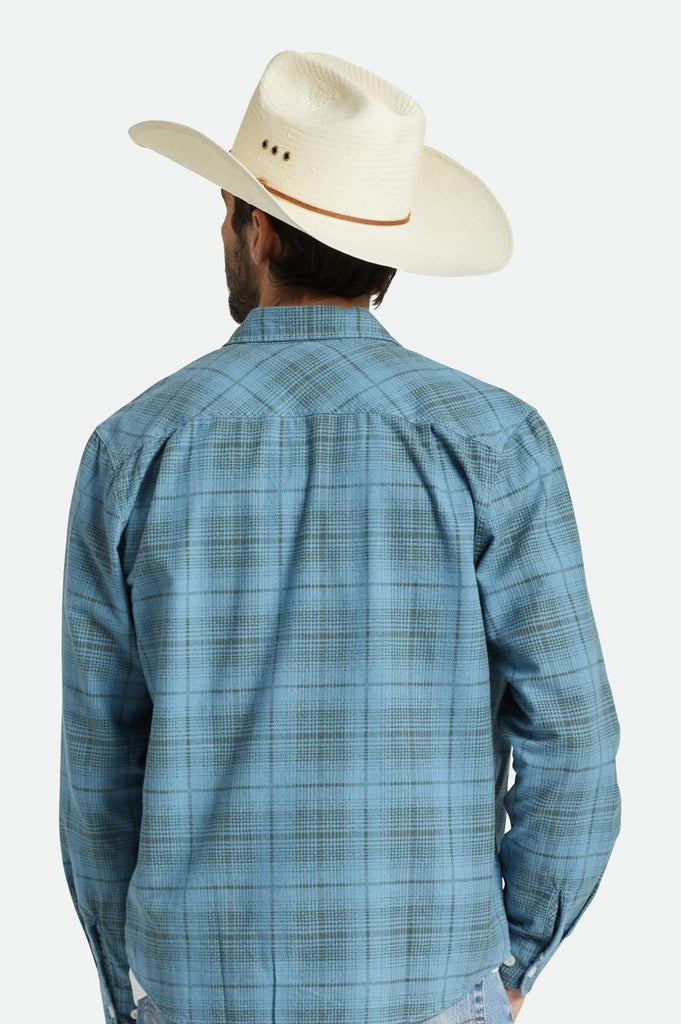 Brixton El Paso Straw Reserve Cowboy Hat - Off White