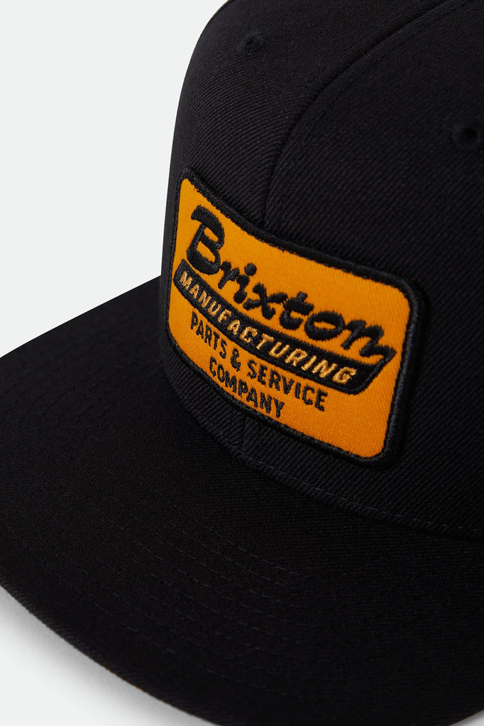 Unisex Township Snapback in the color Black - Additional Style View