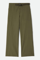 Men's Journey Utility Pant in the color Dark Olive/Olive Surplus - Front Product Laydown Image