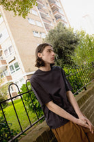 Men's Brixton Baseline Relaxed T-Shirt in the color Black - Men's Lifestyle 2.0