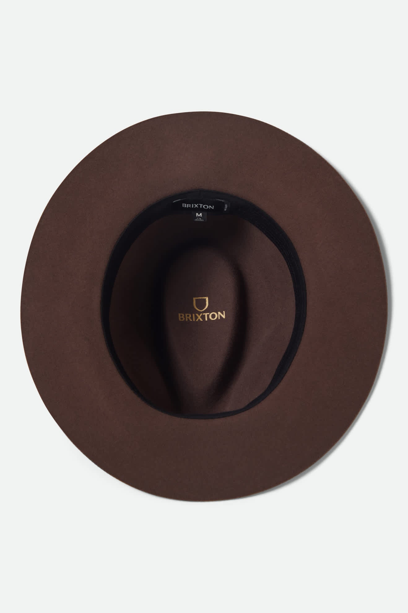 Unisex Wesley Packable Fedora in the color Chocolate - Additional Laydown image