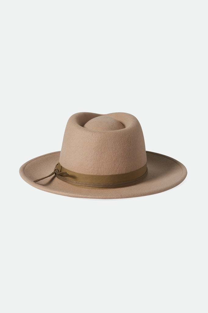 Brixton Unisex Dayton Convertabrim Rancher Hat - Oat Milk/Khaki | Back